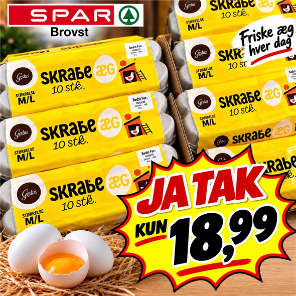 Gestus skrabeæg M/L