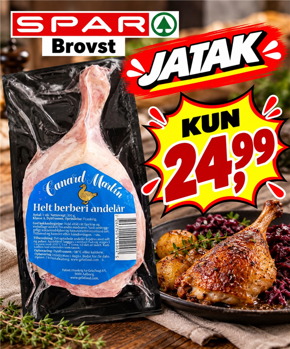 300g Berberi andelår