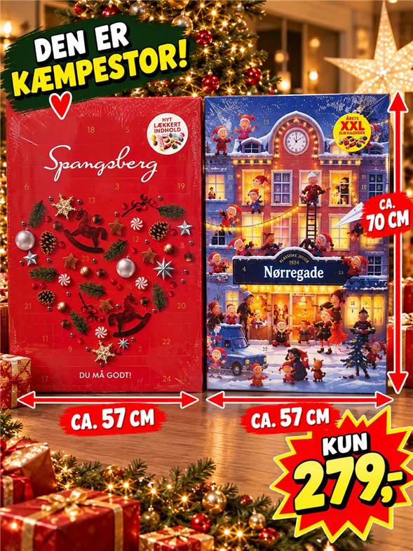 KÆMPE NØRREGADE JULEKALENDER