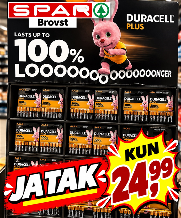 Duracell 8-pak