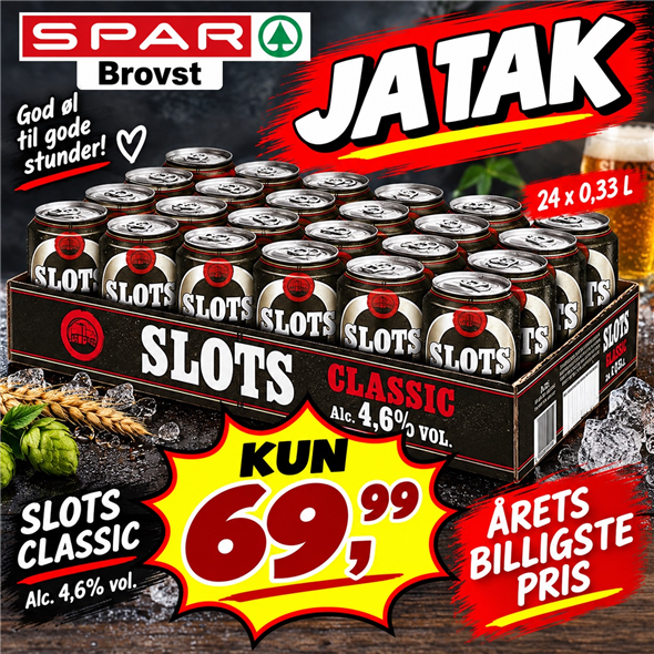 Slots Classic 24x33cl