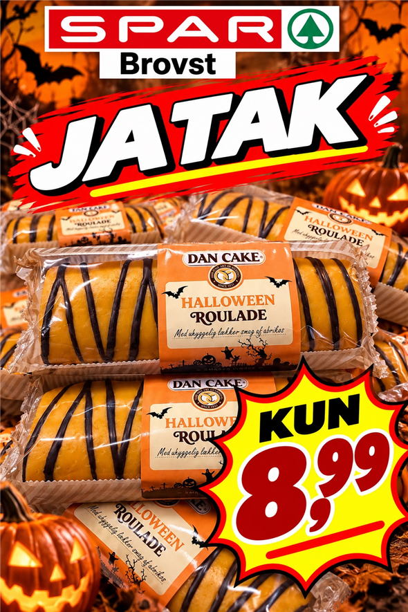 HALLOWEEN ROULADE